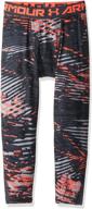 🔥 ultimate performance: under armour boys' heatgear armour ¾ printed leggings логотип