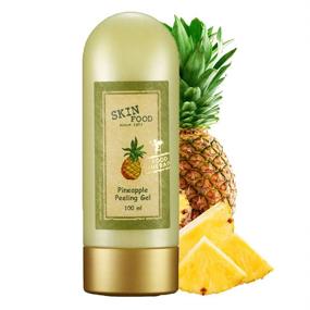 img 1 attached to 🍍 SKINFOOD Pineapple Peeling Gel 3.38 fl.oz. (100ml) - Deep Exfoliating Facial Gel with Pineapple & Aloe, Sebum Control and Blemish-Free Skin - Face Peel for Dead Skin Removal