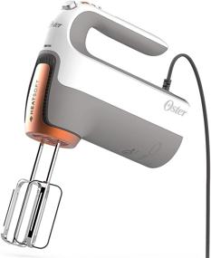 img 4 attached to 🔥 Oster HeatSoft Hand Mixer: Efficient Mixing in One Size, Gray