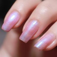 💅 гель-лак fanzest pearl pink - отмывается светодиодным ультрафиолетом, перламутровый цвет с мерцающим блеском для потрясающих ногтей. логотип