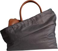 anthracite drawstring shoe bags: non woven, breathable travel accessories for handbags логотип