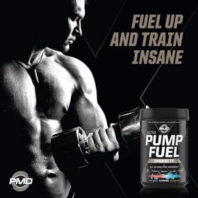 img 3 attached to 🍒 PMD Sports Ultra Pump Fuel Insanity - Cherry Bombsicle: Power-packed Pre Workout Drink Mix for Energy, Strength, Endurance, and Muscle Recovery