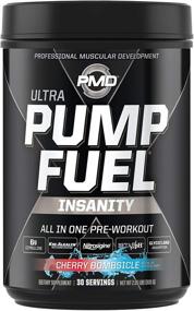 img 4 attached to 🍒 PMD Sports Ultra Pump Fuel Insanity - Cherry Bombsicle: Power-packed Pre Workout Drink Mix for Energy, Strength, Endurance, and Muscle Recovery