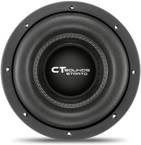 img 3 attached to 🔊 Мощный автомобильный сабвуфер диаметром 8 дюймов: CT Sounds STRATO-8-D4 Dual 4 Ом с максимальной мощностью 1200 Вт.