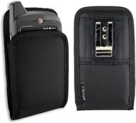 e-holster handheld computer case with belt clip and belt loop for zebra mc40, mc45, mc55, mc65, mc67, mc70, mc75 logo