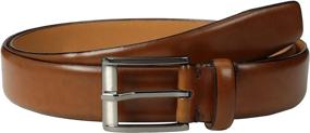 img 1 attached to Trafalgar Cameron Belt in Burgundy: The Perfect Addition to Men's Accessories Collection