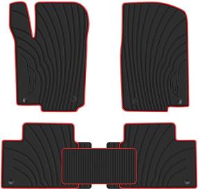 img 1 attached to Precision-Fit San Auto Car Floor Mats