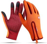 🧤 ytuomzi winter gloves - touch screen, warm, windproof cycling driving riding bike gloves, telefingers, thermal, non-slip silicone gel, adjustable full finger mittens for cold weather logo