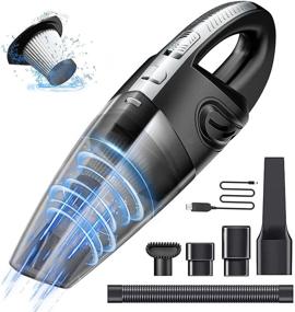 img 4 attached to 🧹 Portable Cordless Handheld Charging Cleaning Device