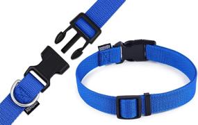 img 3 attached to 🐾 AMAGOOD Basic Cat Dog Collars: A Perfect Fit for Cats and Dogs of All Sizes