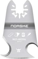 🔧 norske tools notp237: versatile 3-in-1 rigid scraper & knives for oscillating multi tool - universal fit accessory blade logo