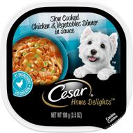 delicious cesar home delights: pack of 24 🐶 home inspired wet dog food for your precious pooch logo