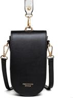👜 introducing minicat screen window crossbody bag: sleek brown women's handbags & wallets with crossbody functionality logo