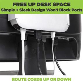 img 2 attached to 🖥️ HIDEit Mounts Mac Mini Mount - The Ultimate Steel Mount for Mac Mini - Space-saving Wall, Desk, or VESA Mount - Compatible with Mac Mini 2010 to M1 Mac Mini 2021