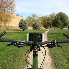 img 2 attached to 📲 Versatile Smartphone Roll Bar Mount with Action Mount Adapter for Seamless Integration with Any Smartphone or Popular Sport Cameras