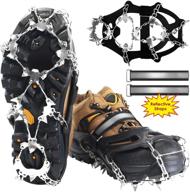 🧗 ikiu 24 spikes crampons: premium ice cleats for secure hiking, fishing, walking, and climbing (m, l, xl) logo