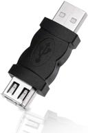 🔌 blacell usb 2.0 a мужской к firewire ieee 1394 6p женский адаптер конвертер соединитель f/m - эффективный перенос данных и совместимость логотип