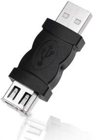 img 4 attached to 🔌 Blacell USB 2.0 A мужской к Firewire IEEE 1394 6P женский адаптер конвертер соединитель F/M - эффективный перенос данных и совместимость