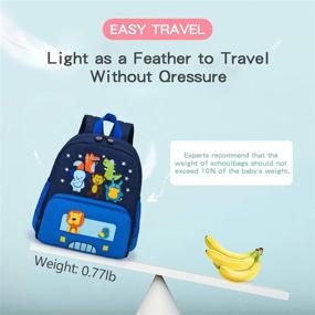 img 2 attached to Willikiva Backpack Toddler Waterproof Preschool Backpacks for Kids' Backpacks