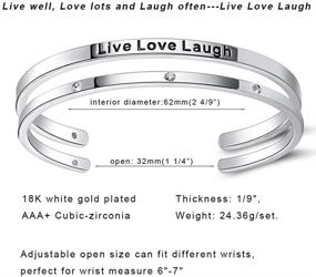 img 2 attached to VOLUKA Family Tree of Life Bangle Bracelet: Inspire and Empower Women and Girls