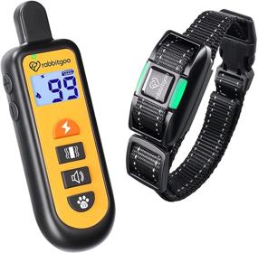 img 4 attached to rabbitgoo Dog Training Collar with Remote, 3 Modes Beep/Vibration/Shock, Rechargeable Waterproof Shock Collar for Dogs, Adjustable Levels - Ideal for Large, Medium, and Small Breeds