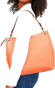 img 3 attached to Spade Handbag Women Shoulder Leather