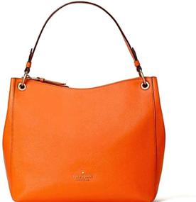 img 4 attached to Spade Handbag Women Shoulder Leather