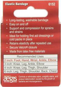 img 2 attached to Mueller Sports Elastic Bandage with Velcro Closure, 2-Inch - Optimal Care and Support for Sports Injuries