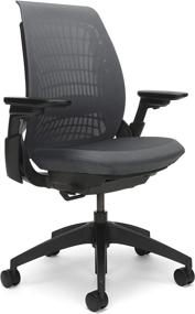 img 3 attached to 🪑 Allsteel Mimeo Black Onyx Task Chair