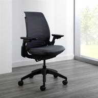 🪑 allsteel mimeo black onyx task chair логотип