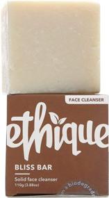 img 2 attached to 🌿 Sustainable Bliss: Ethique Face Cleansing Bar for Normal to Dry Skin, Soap-Free & Plastic-Free Vegan Facial Cleanser, Eco-Friendly 100% Compostable, Zero Waste - 3.88oz