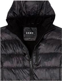 img 1 attached to DKNY Boys' Puffer Jacket - Big Size