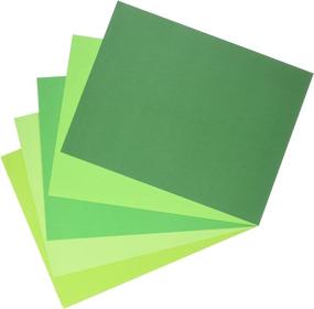 img 1 attached to CORE'DINATIONS GX-2200-62 8.5 x 11 Card Stock Value Pack in Beautiful Green Color