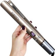 2-in-1 hair straightener and curler: ultimate styling tool for all hair types logo