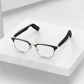 img 3 attached to 👓 Metal Frame Optical Lens Replaceable Bluetooth Audio Glasses for Reading, Gaming, and Driving - WGP Smart