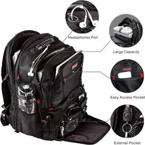 img 2 attached to 🎒 Ultimate Backpack-Friendly Headphone Protection: Resistant and Durable Solution