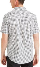 img 2 attached to Dockers Sleeve Button Comfort Gingham Men's Clothing in Shirts