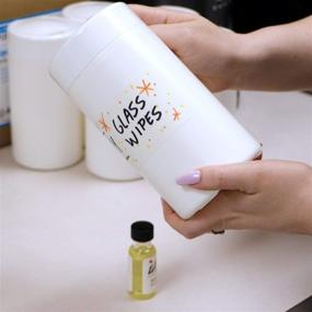 img 1 attached to AWOW Professional DIY Hand & Surface: 600 Compostable Wipes - 12 Refill Rolls for Canisters