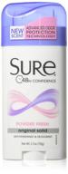 🌸 sure original solid powder scent antiperspirant deodorant - pack of 6, 2.7-ounces logo