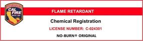 img 1 attached to No Burn Original Fire Retardant 946Ml
