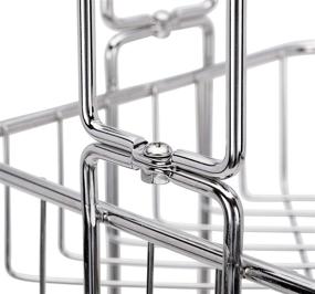 img 1 attached to 🚿 Convenient 3-Tier Rust-Proof Stainless Steel Shower Floor Caddy by ToiletTree Products (Collapsible & Assembly with Included Screwdriver)