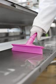 img 2 attached to 🧼 Vikan 71251 Pink 10" Bench Squeegee with Rubber Polypropylene Frame and Single Blade: Superior Quality and Efficiency