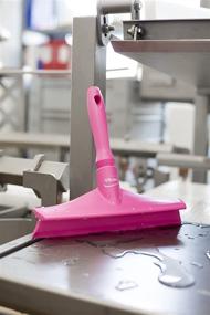 img 1 attached to 🧼 Vikan 71251 Pink 10" Bench Squeegee with Rubber Polypropylene Frame and Single Blade: Superior Quality and Efficiency