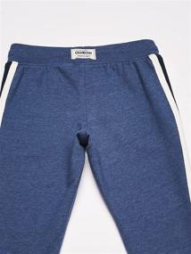 img 1 attached to 👖 Heather French Terry Joggers: Top Toddler Boys' Pants for Style and Comfort