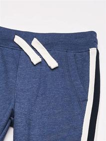 img 3 attached to 👖 Heather French Terry Joggers: Top Toddler Boys' Pants for Style and Comfort