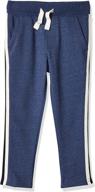 👖 heather french terry joggers: top toddler boys' pants for style and comfort logo