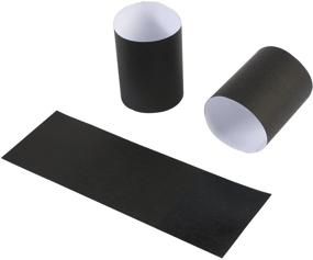 img 2 attached to 🖤 Gmark Paper Napkin Band Box of 2500 (Black) - Convenient Self-Adhesive Paper Napkin Rings GM1049