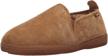 lamo romeo slip suede chestnut men's shoes in loafers & slip-ons logo