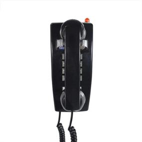 img 4 attached to Old Style Retro Wall Phone With Handset Volume Control Landline Corded Telehone Waterproof And Moisture Proof For Home