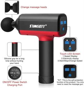 img 2 attached to Massage SUMGOTT Massager Cordless Percussion